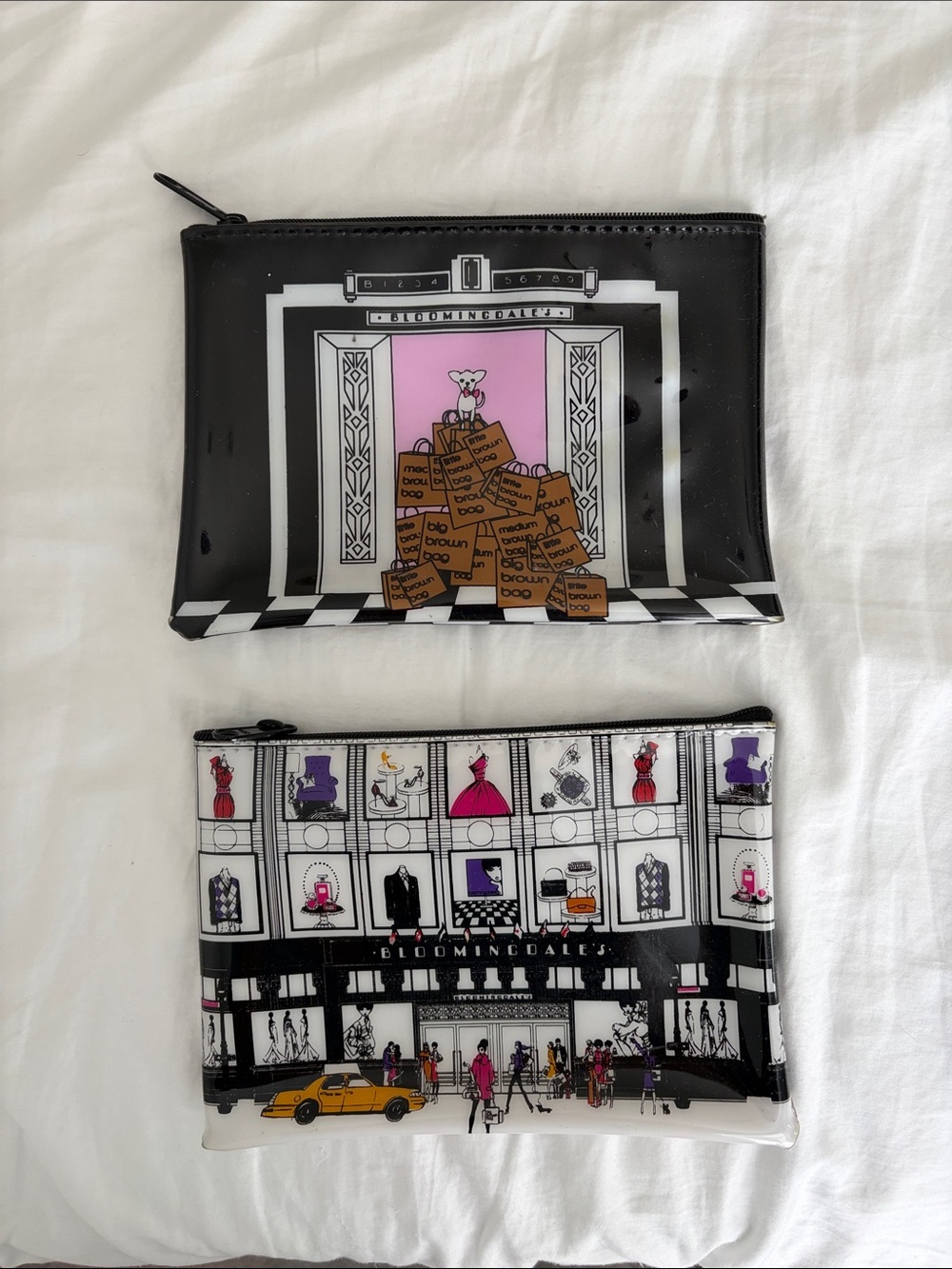 Bloomingdale’s Cosmetic Pouches